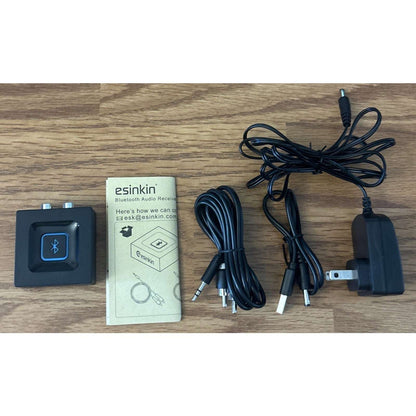 Bluetooth Audio Adapter Wireless Receiver For Home Stereo Music Streaming RCA