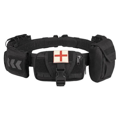 YAKEDA Tactical Duty 7in1 Battle Belt Law Enforcement Police Utility Adjustable