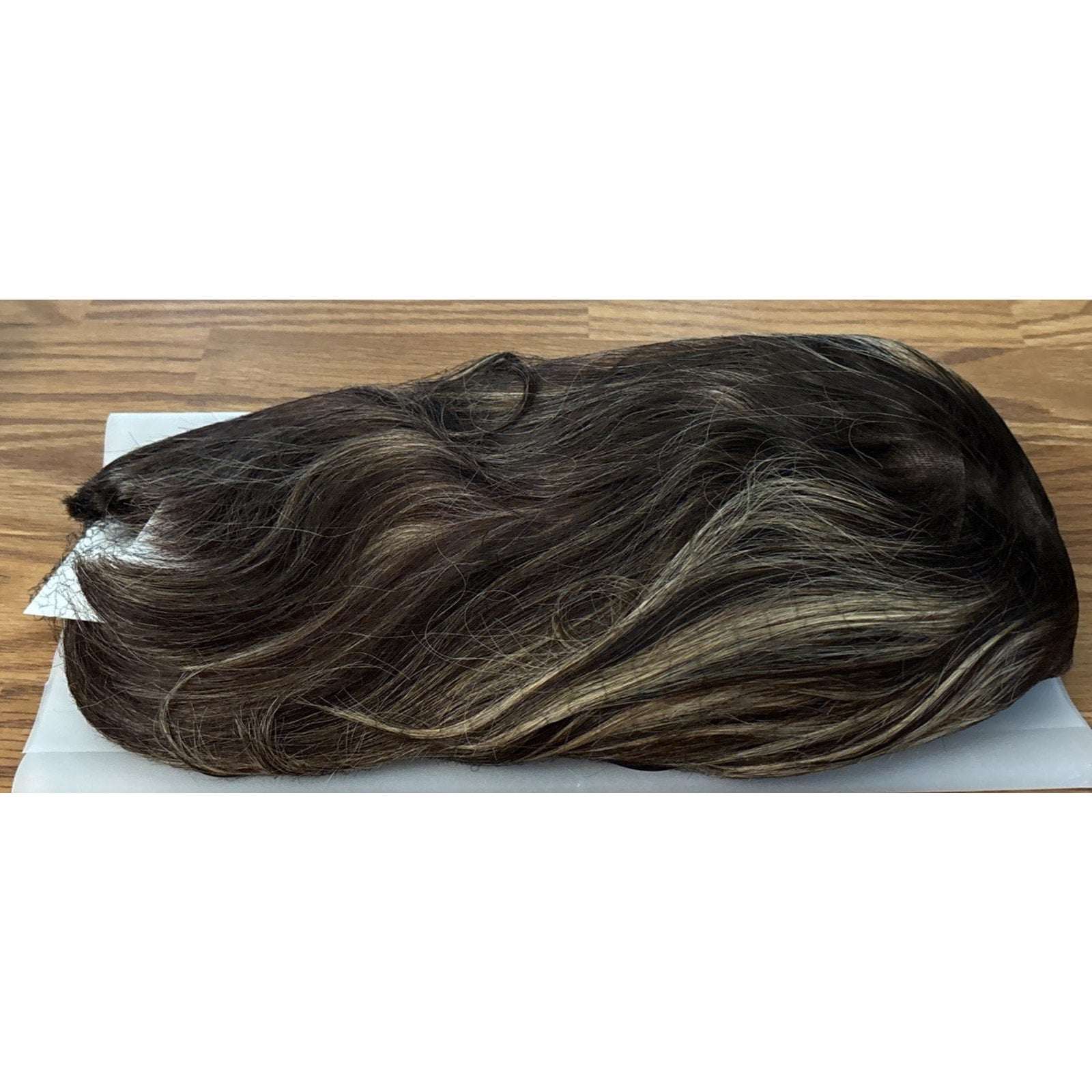 Luvme 100% Human Hair Wig 150% Density Brown/Blonde Highlights Glueless One Size
