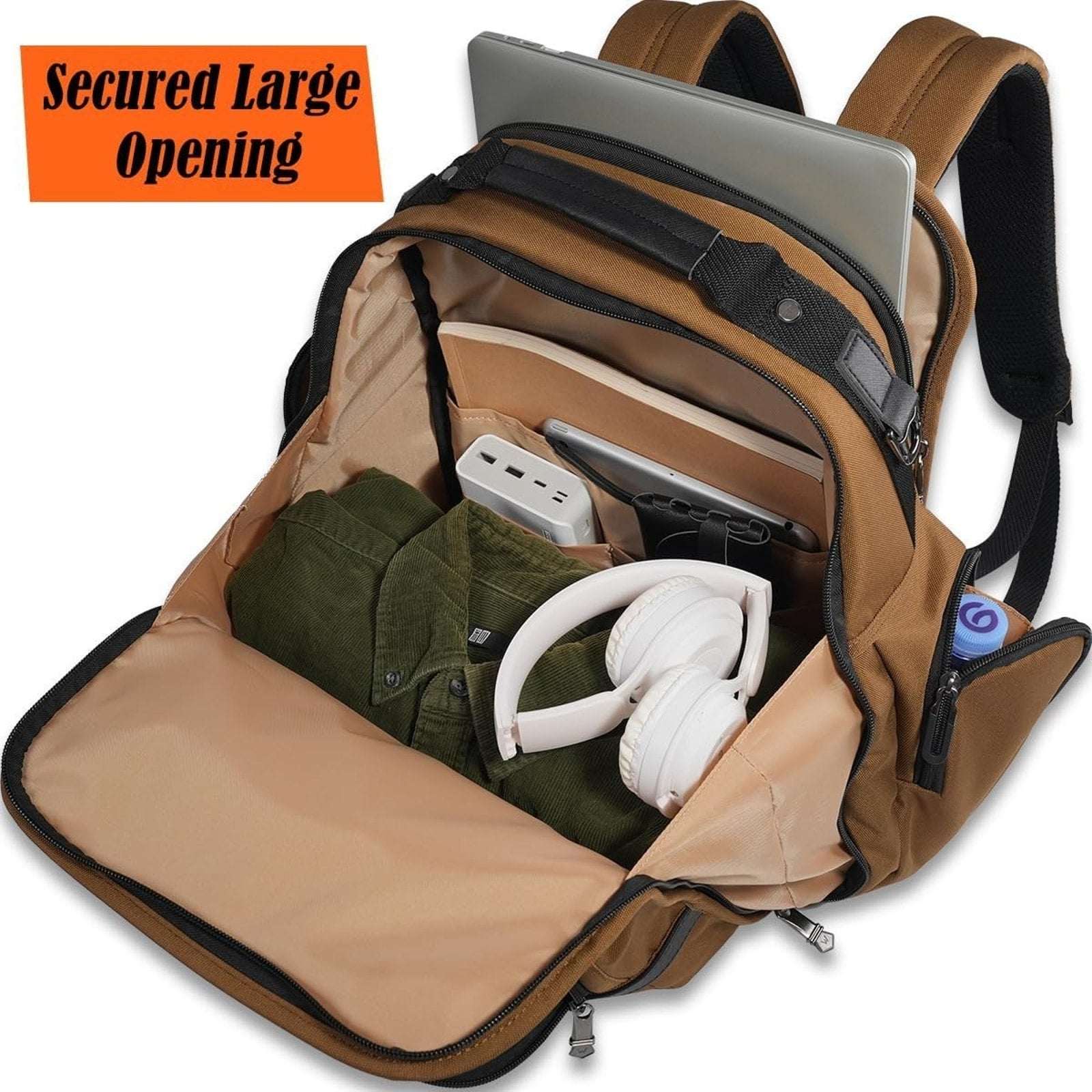 WELKINLAND 24H Work Backpack 28L, 17-Pockets, Durable & Professional, 16" Laptop