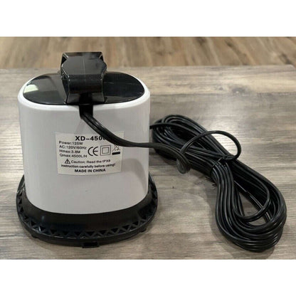 120V/60Hz 1100GPH Submersible Pool Water Pump Assembly XD4500 25' Power Cord