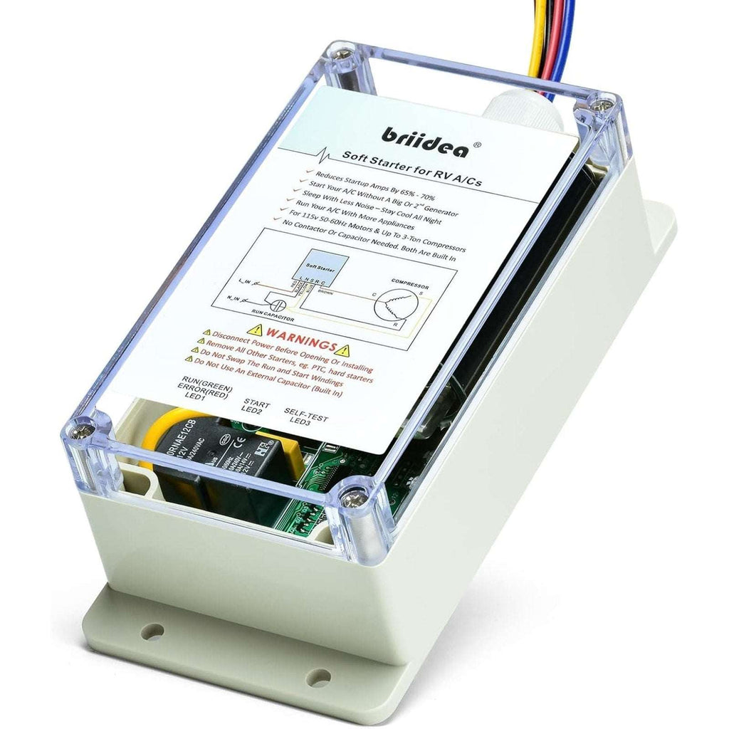 Briidea Soft Start for RVs Air Conditioner For 115v 50-60hz Motors HASS-02