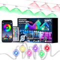 200Ft Permanent Outdoor RGB Smart Eaves Lights w App & Remote Control Waterproof