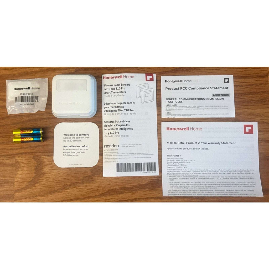 HONEYWELL HOME RCHTSENSOR SMART ROOM SENSOR FOR T9 / T10 PRO SMART THERMOSTAT