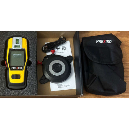 PREXISO 2-in-1 Stud Finder w/ Cross Line Laser Level, Rechargeable Multi Surface