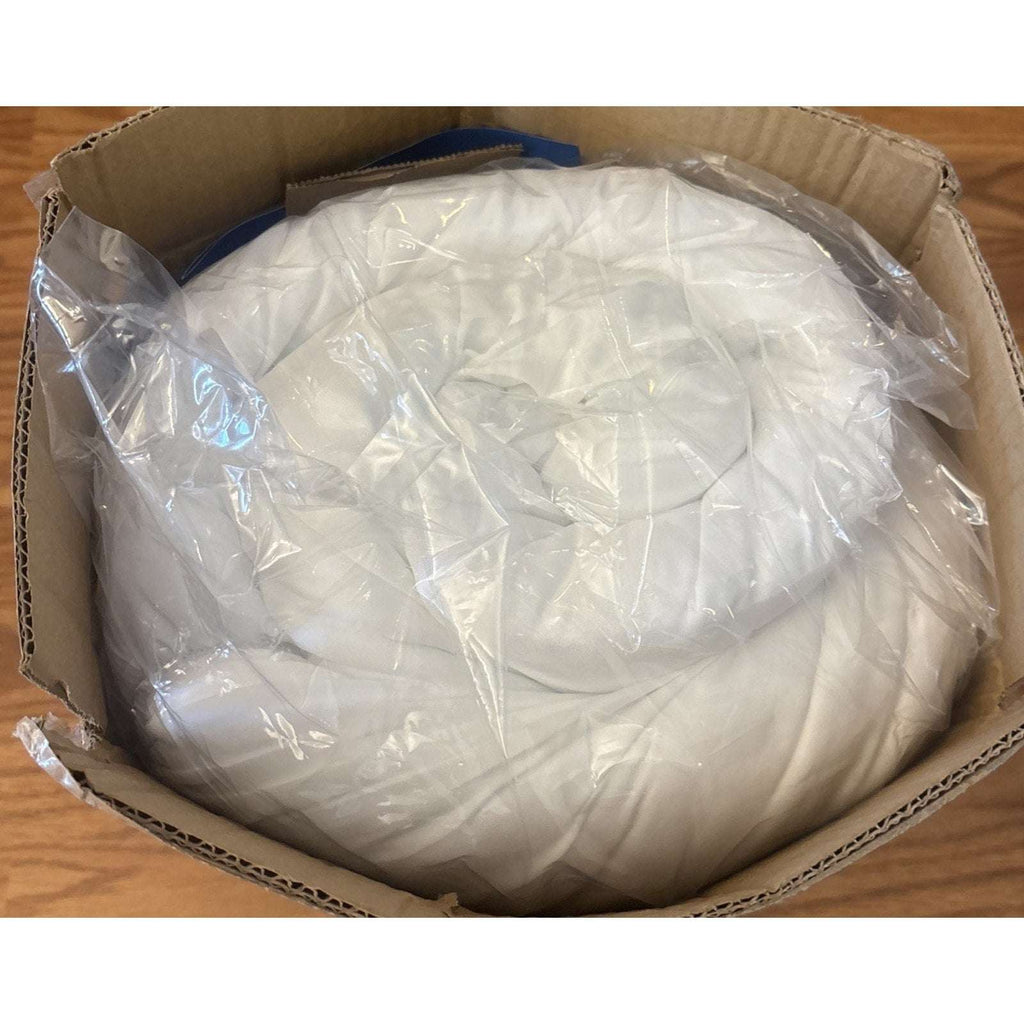 Bedlore Fluffy Mattress Topper Queen White Soft Breathable Noiseless Bedding