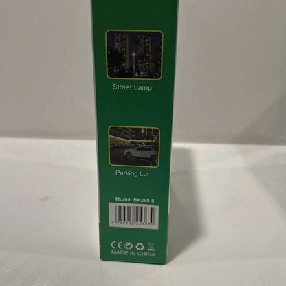 Outdoor Solar LED Street Flood Light Dusk To Dawn Remote Controlled & Waterproof