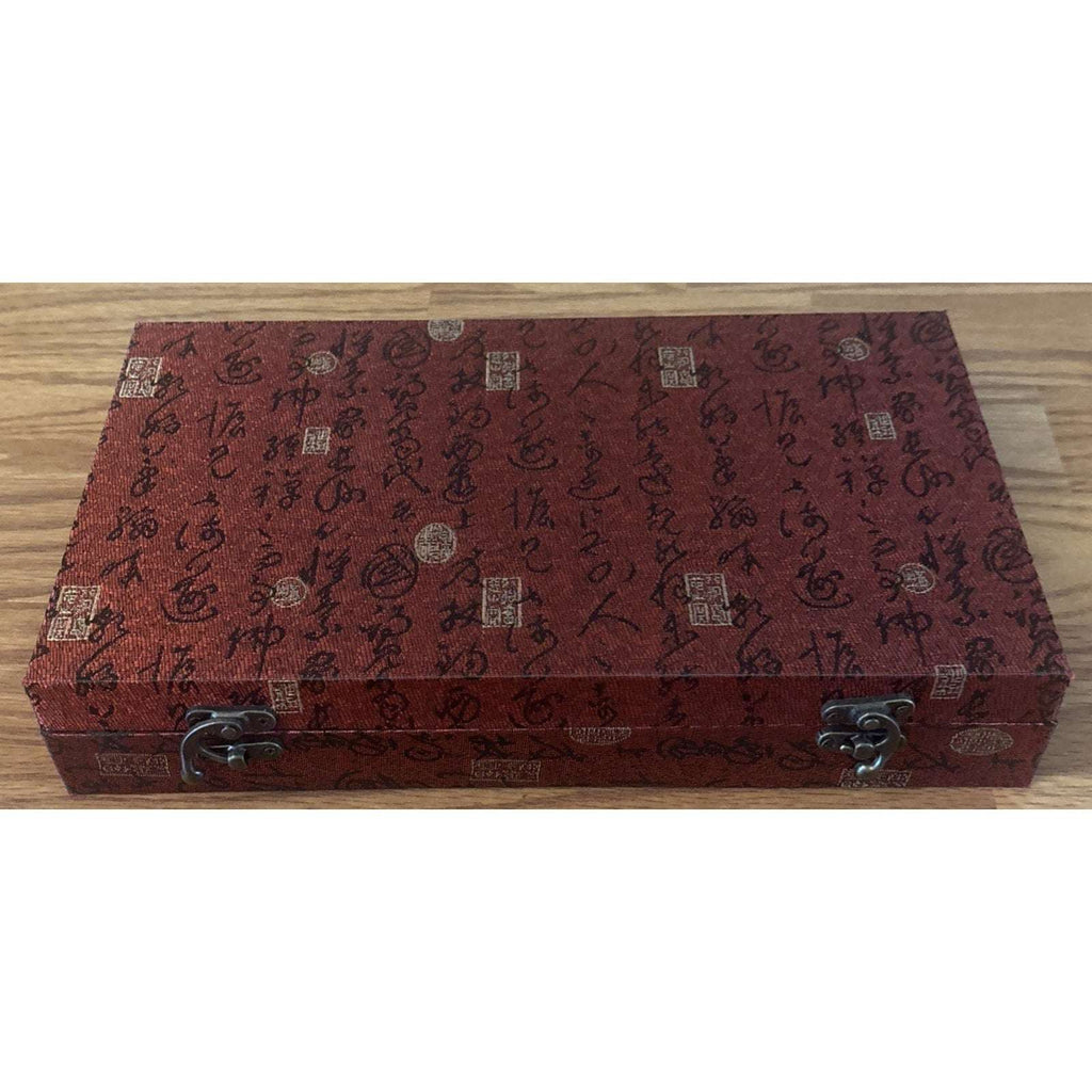 Chinese Calligraphy Set Japanese Kanji Art Beginners Sumi Brushes Ink Stone Case
