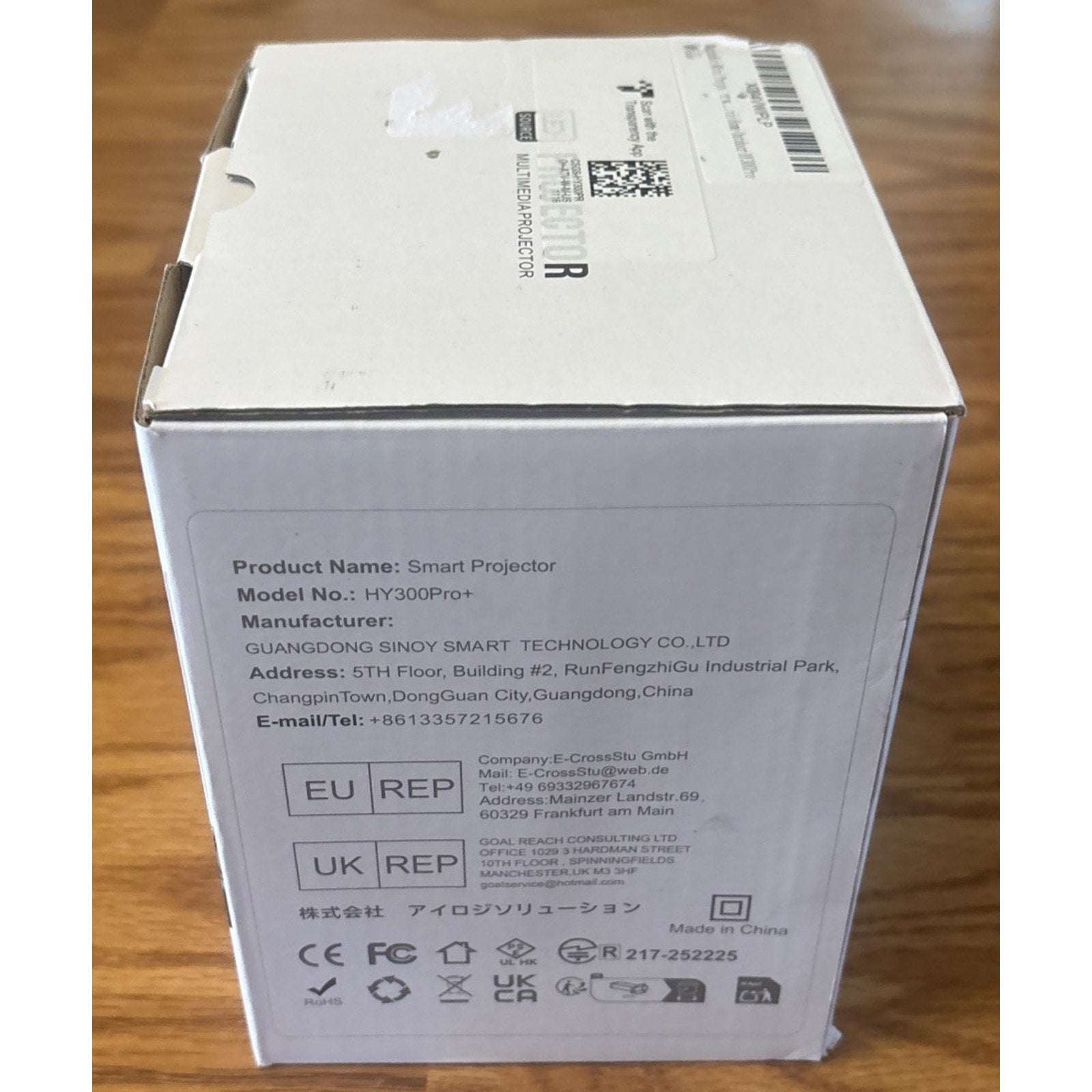 Magcubic HY300 Pro + Projector 8K 720P with 5W Speaker Android 14 8000 Lumens