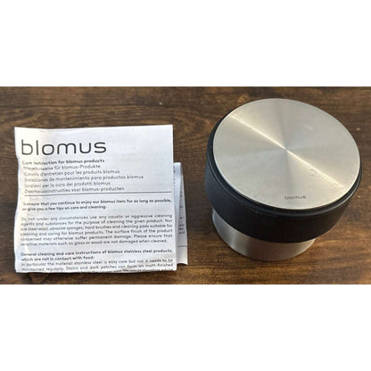Blomus Door Stop 2kg Stopper for Heavy Door 9cmx7cm Stainless Steel/Rubber 68306
