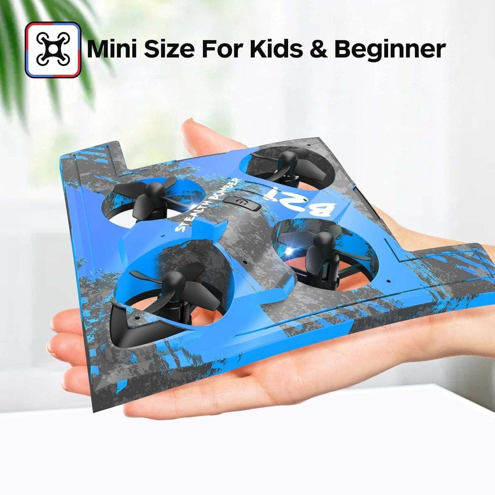 LM19-C Quadcopter 2.4GHz RC Drone for Beginners 2 Batteries Headless Mode Stunt