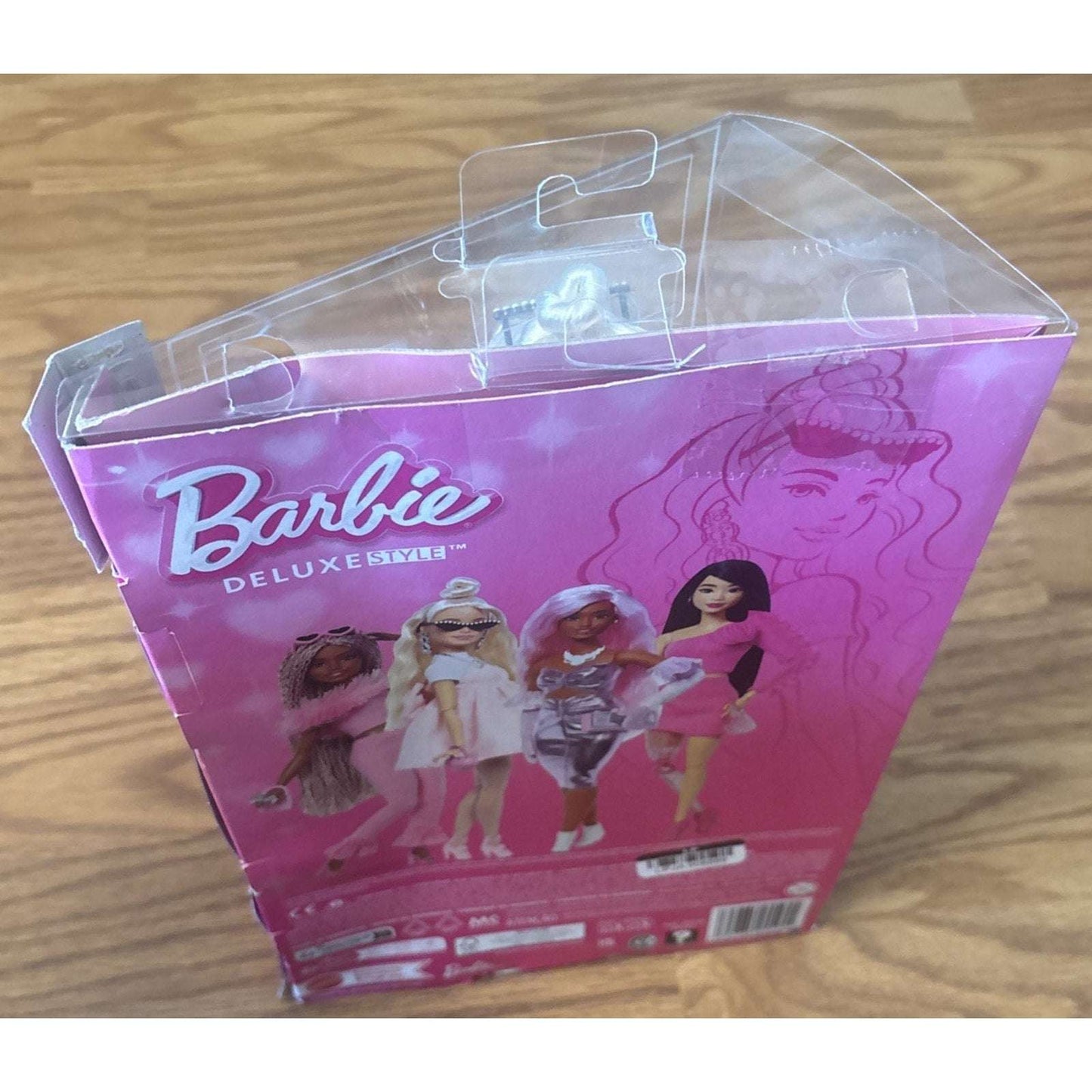 Barbie Deluxe Style #3 Blonde Hair Pink Dress Sunglasses 11.5” Doll 2024 Mattel