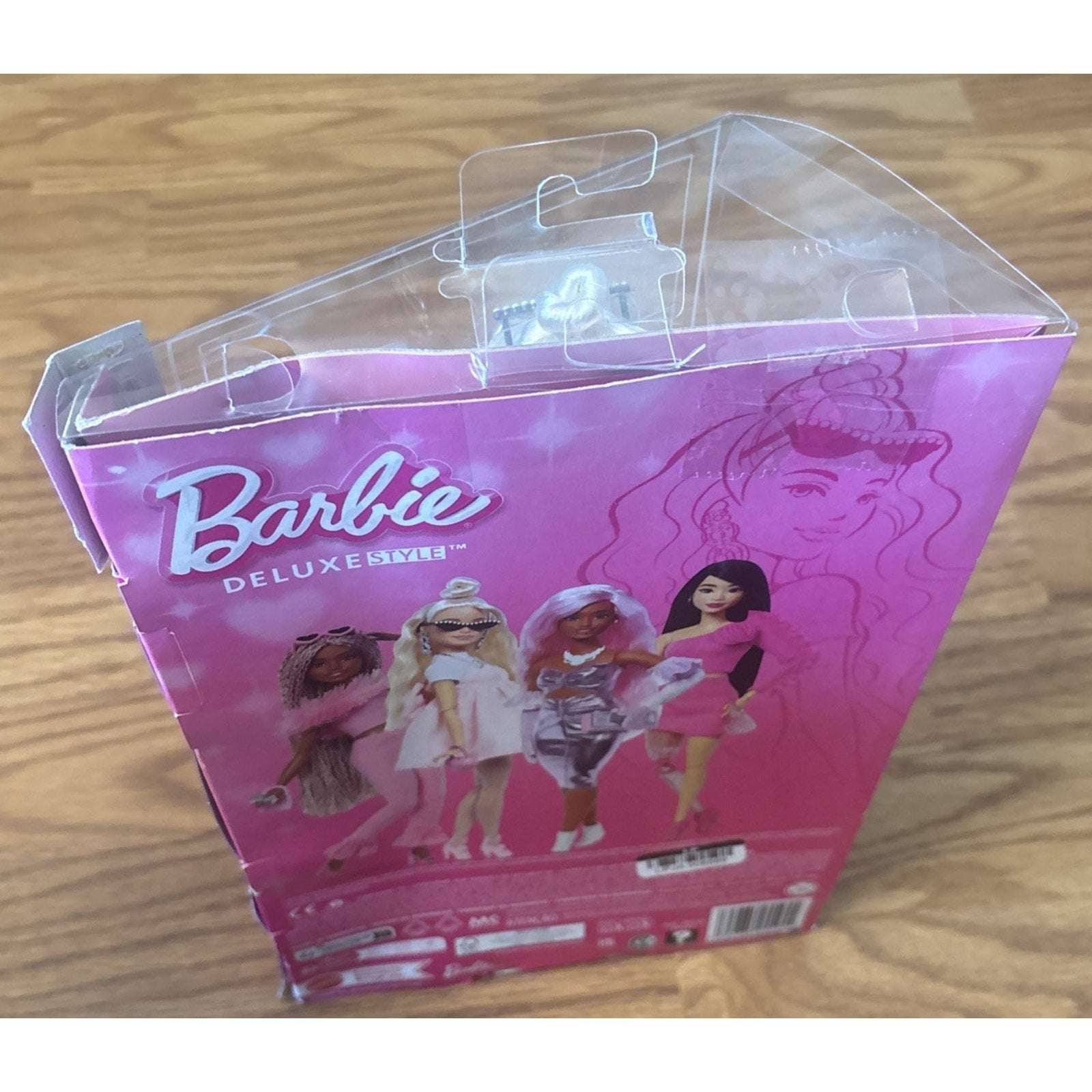 Barbie Deluxe Style #3 Blonde Hair Pink Dress Sunglasses 11.5” Doll 2024 Mattel