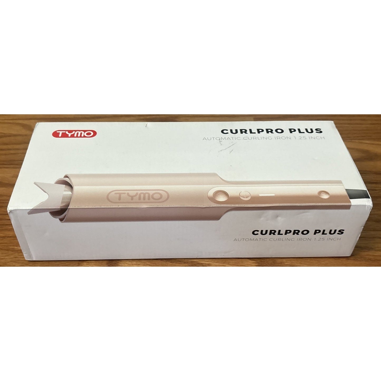 TYMO CURLPRO PLUS 1.25" Automatic Rotating Curling Iron Wand Beach Waves - Pink