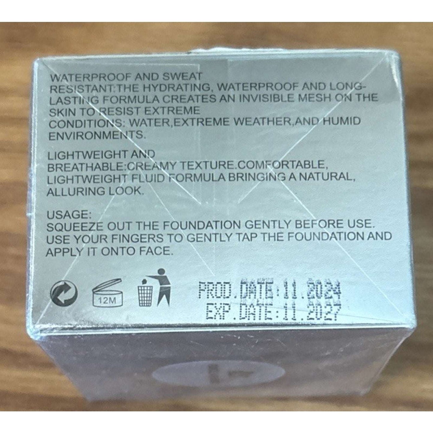 Snowzoom 6-in-1 Neutralizing Makeup Foundation Concealer SPF 50+ Porcelain Beige