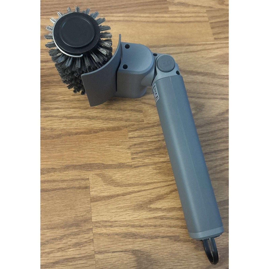 Electric Grill Brush Cordless Rechargeable 3 Speed 7.4V Power Steel BBQ Cleaner