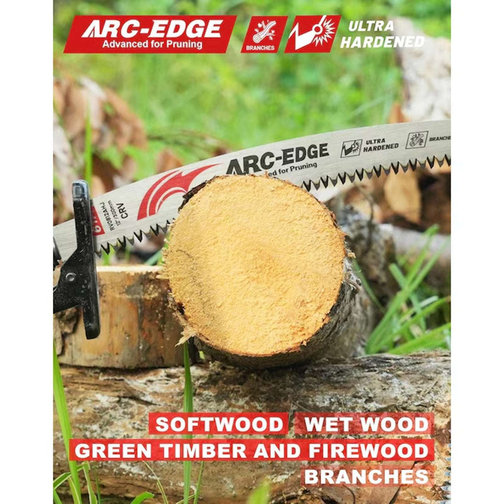 EZARC Japanese Teeth Reciprocating Saw Blade 12" & 15" Set Arc Edge Wood Pruning