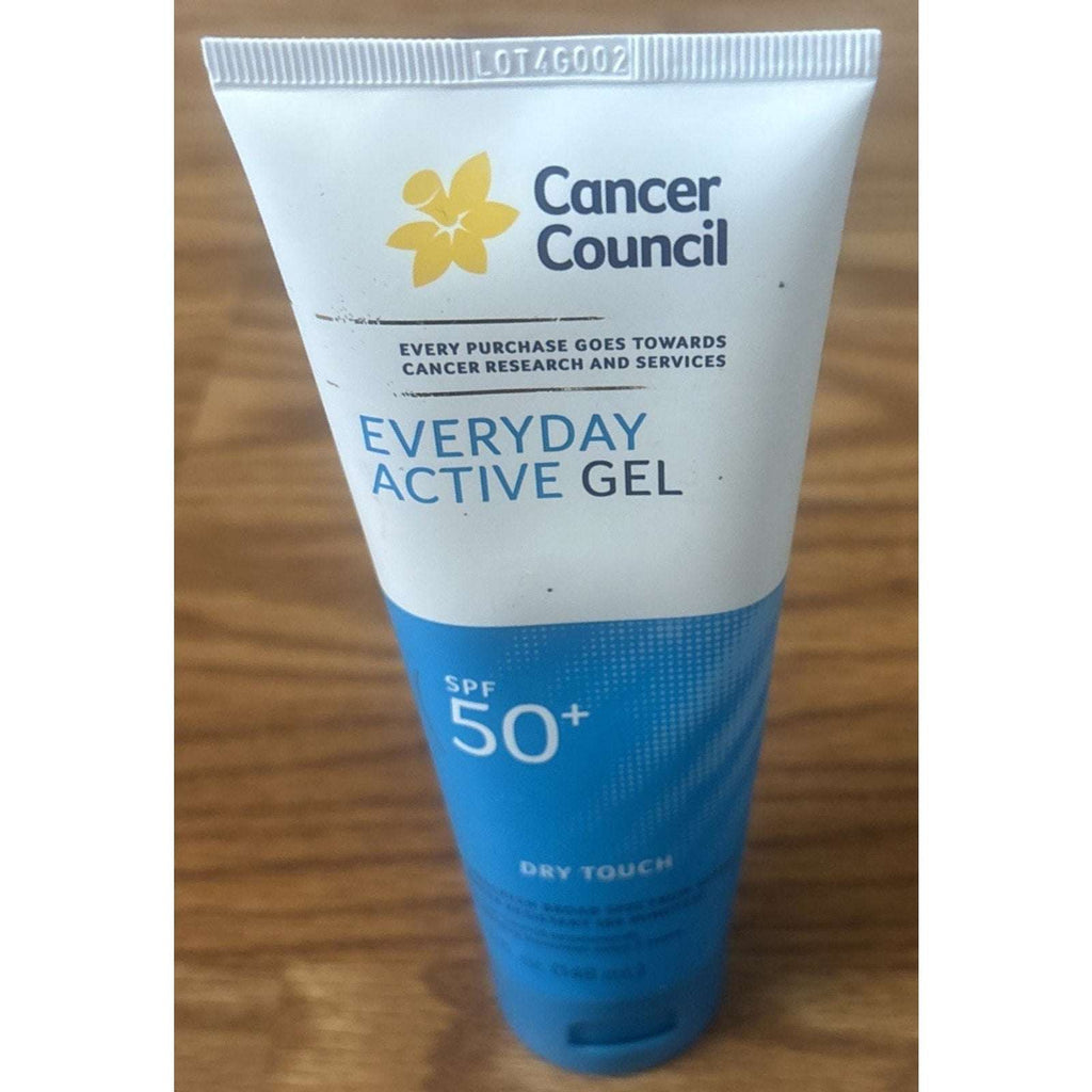 Cancer Council Everyday Active Gel Sunscreen SPF50+ Dry Touch Waterproof 5 oz