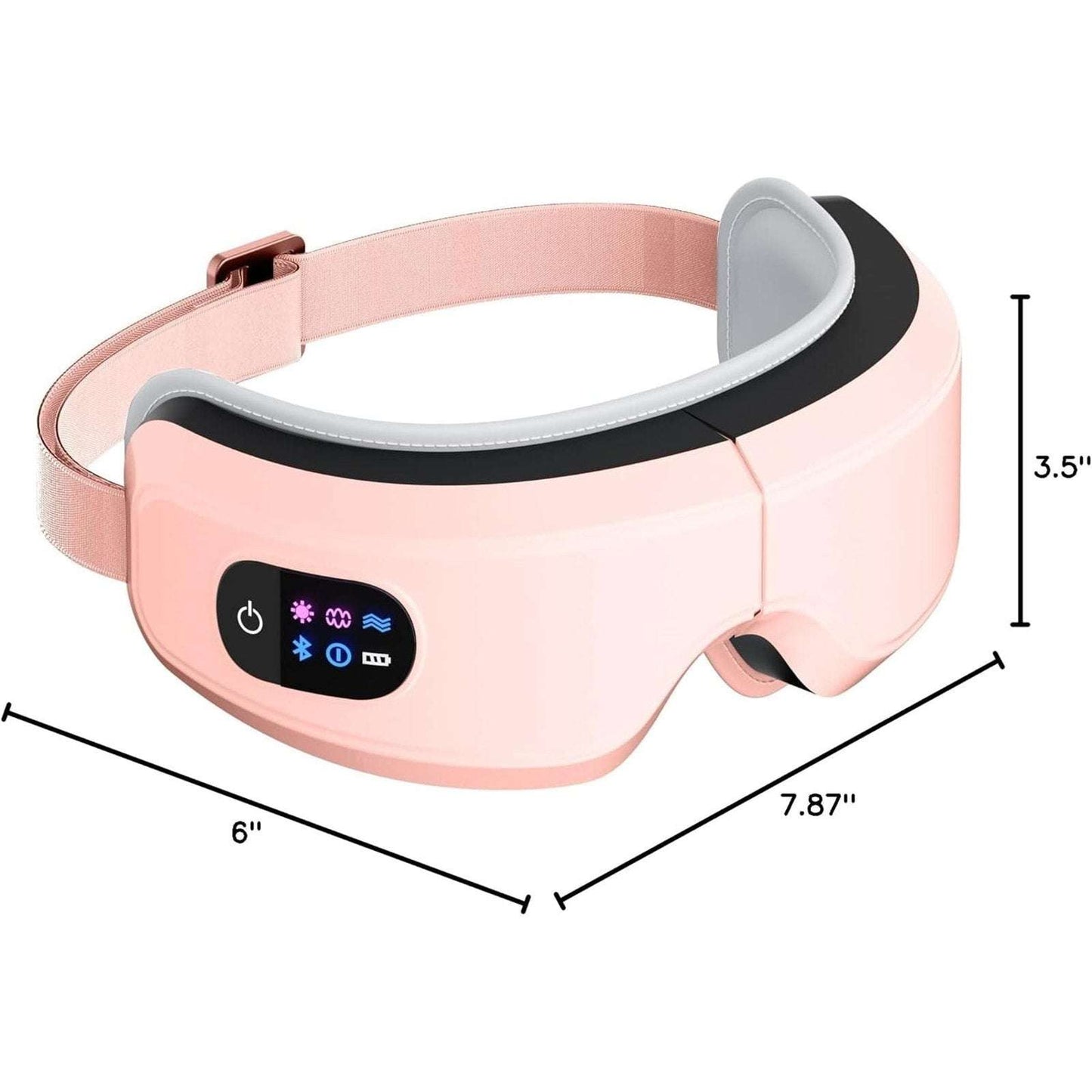 Smart Eye Massager Heated Hot Compress Pressure Vibration Bluetooth Music Player