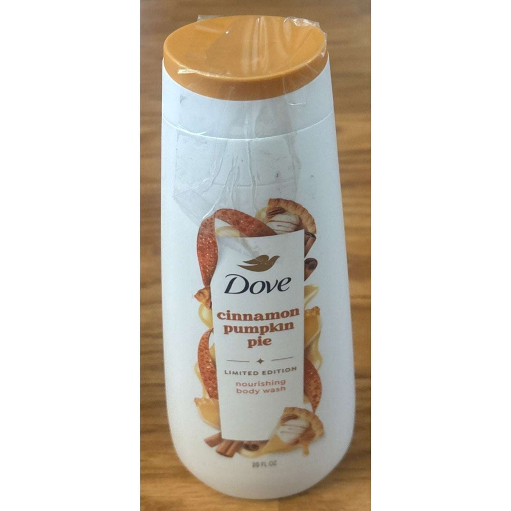 5PC Dove Limited Edition Cinnamon Pumpkin Pie 3 x Body Wash & 2 x Deodorant Set