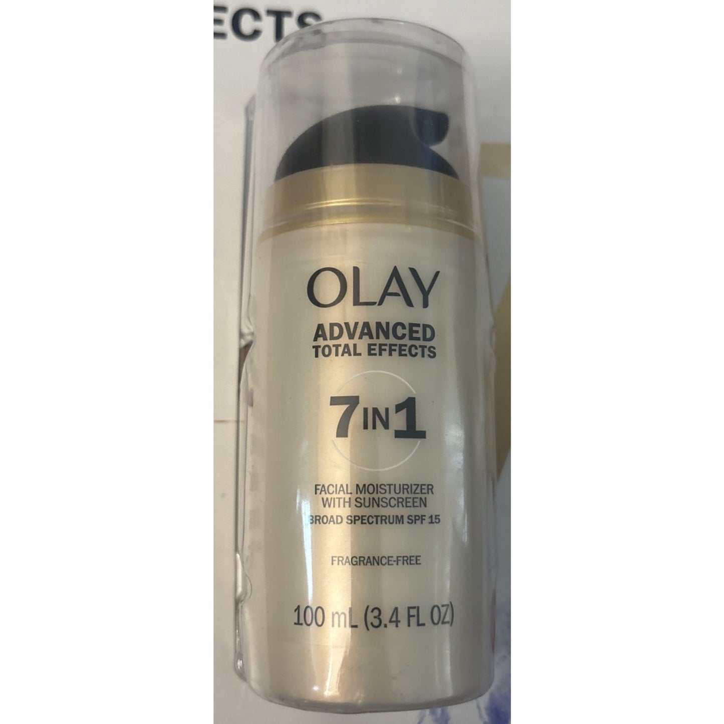 Olay Advanced Total Effects Facial Moisturizer + SPF15 - New/Sealed 3.4 fl oz
