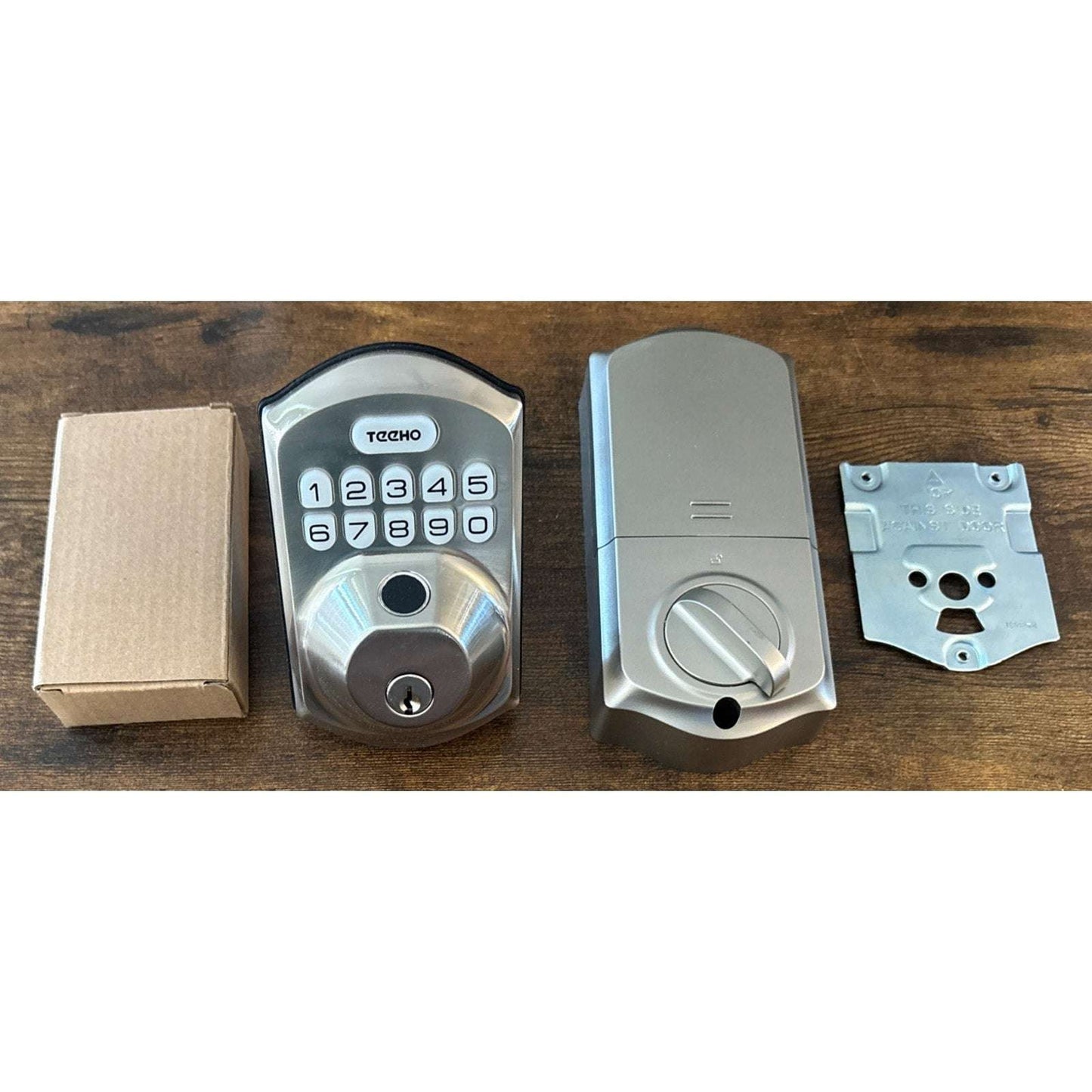 TEEHO Built-in WiFi Smart Lock TE012W Fingerprint Door Lock w App Control Remote
