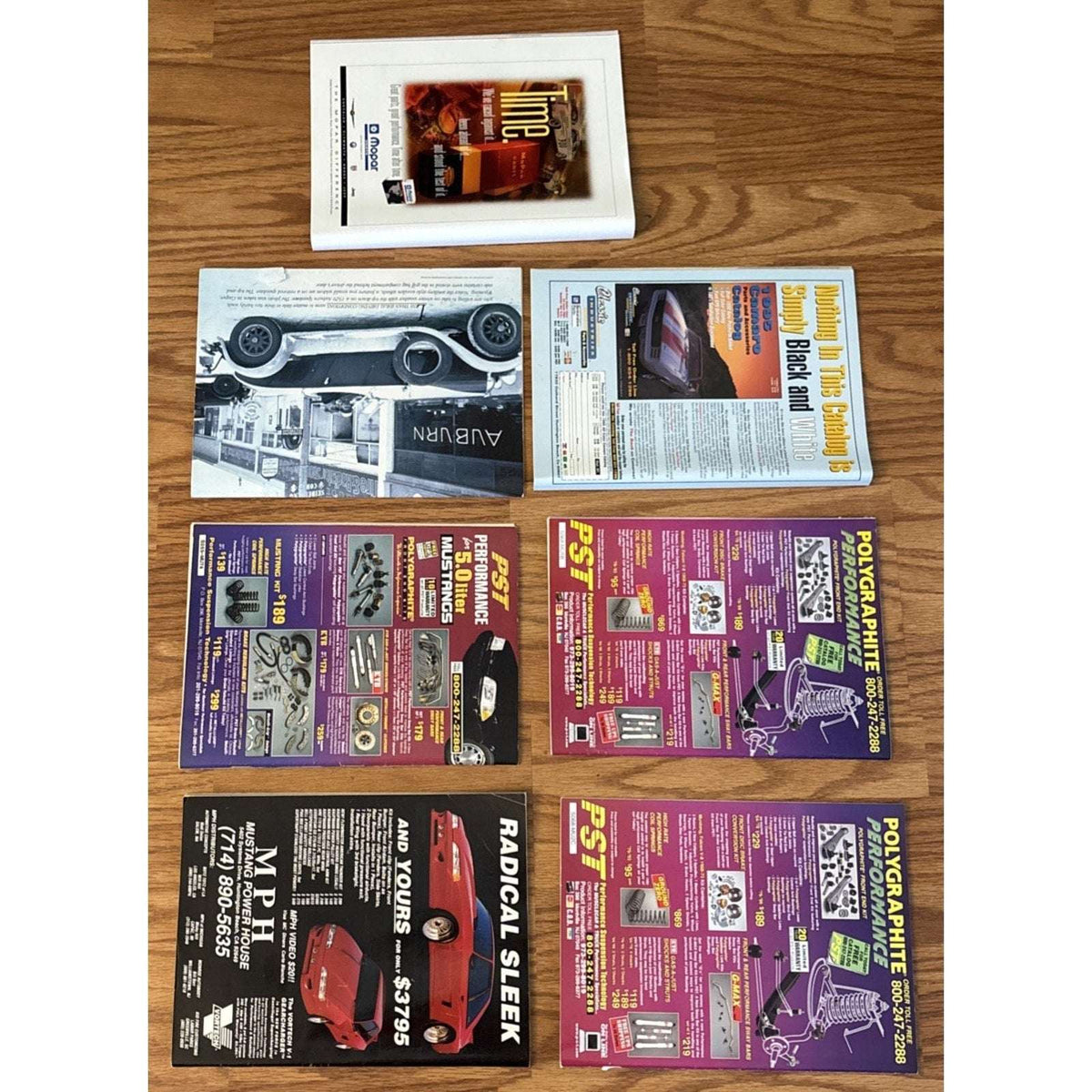 VTG Lot 7 Forward ...Daimler Chrysler, Mustang & Fords & Auto Restorer Magazines