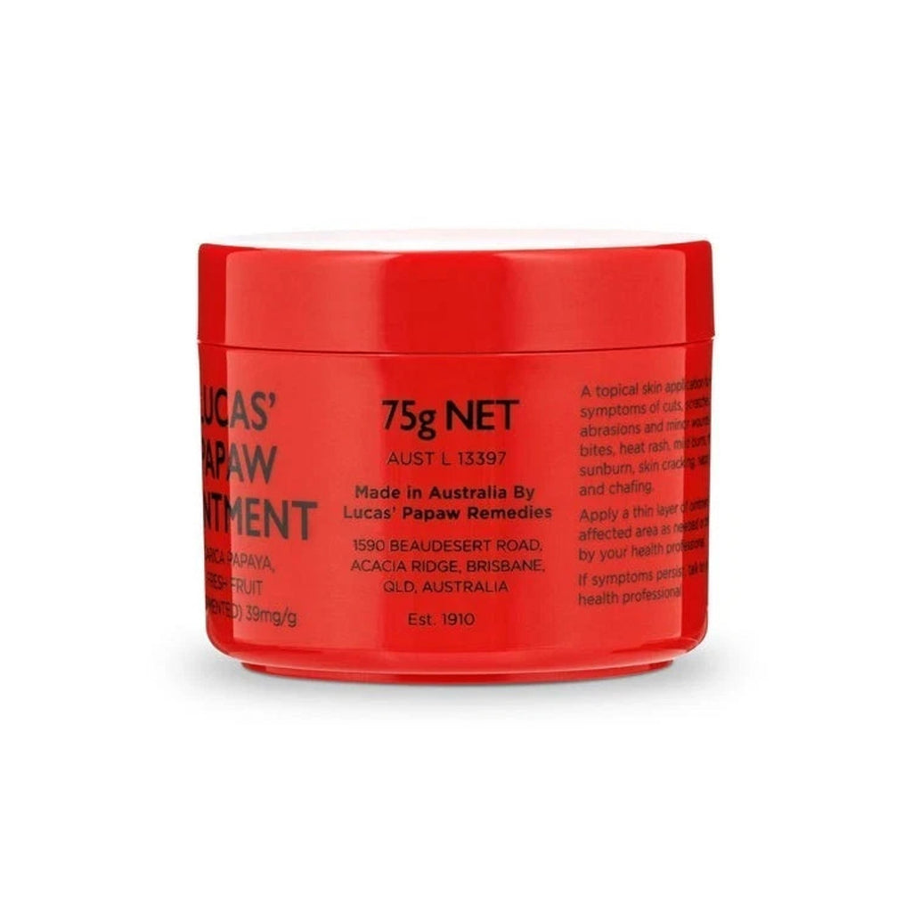 Lucas’ Papaw Ointment 75g x 2 Pack Natural Skin Healing Balm for Cuts & Dry Lips