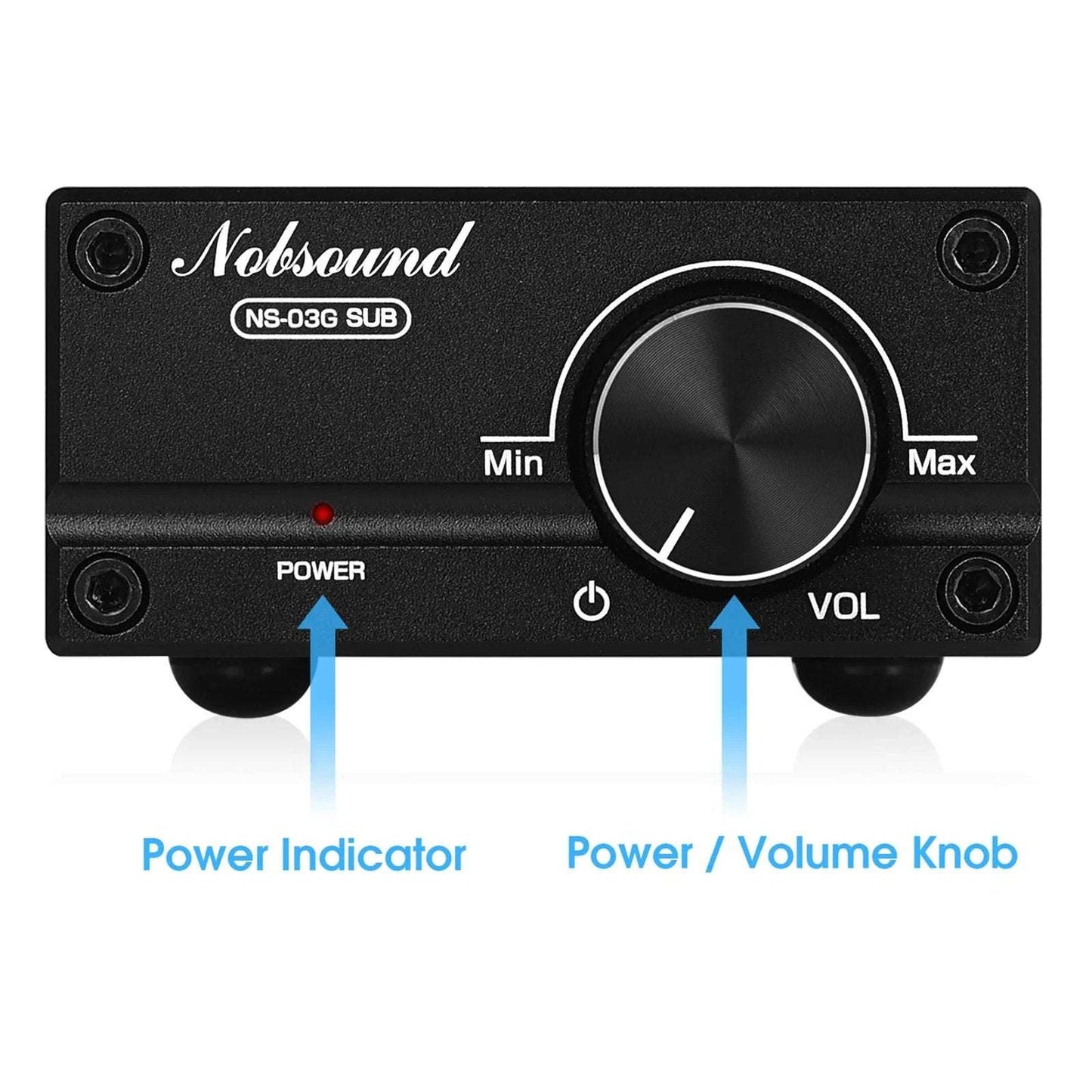 Nobsound NS-03G SUB Mini Mono Channel Digital Amplifier HiFi Subwoofer Power AMP