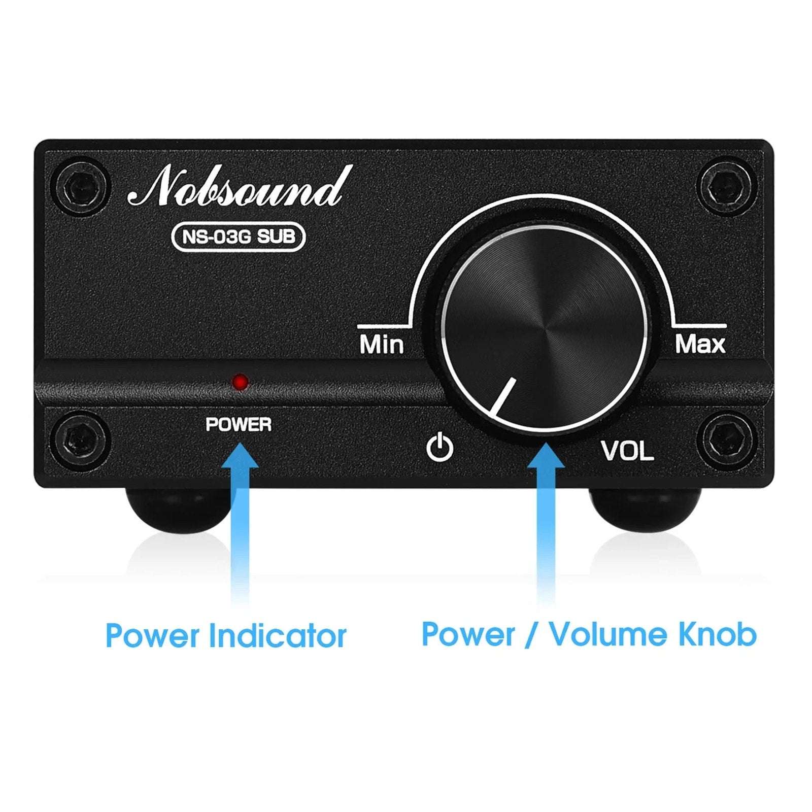 Nobsound NS-03G SUB Mini Mono Channel Digital Amplifier HiFi Subwoofer Power AMP