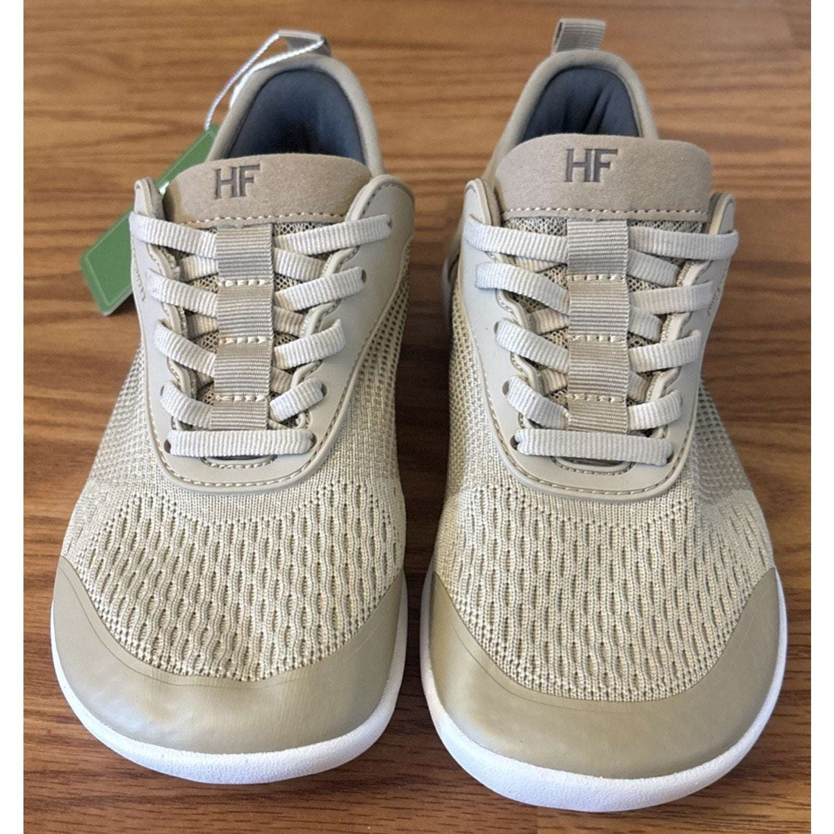 Hike Footwear HF Stride Beige Barefoot Sneakers Unisex Size EU 36 W 6 M 4