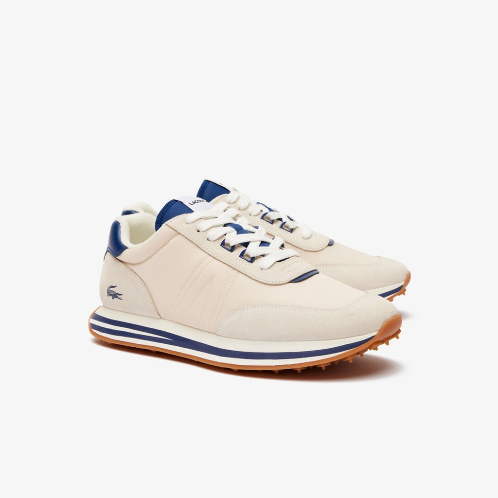 Lacoste L-Spin 223 1 SMA 746SMA0005 Off-White Navy Streetwear Mens Sneakers 11.5