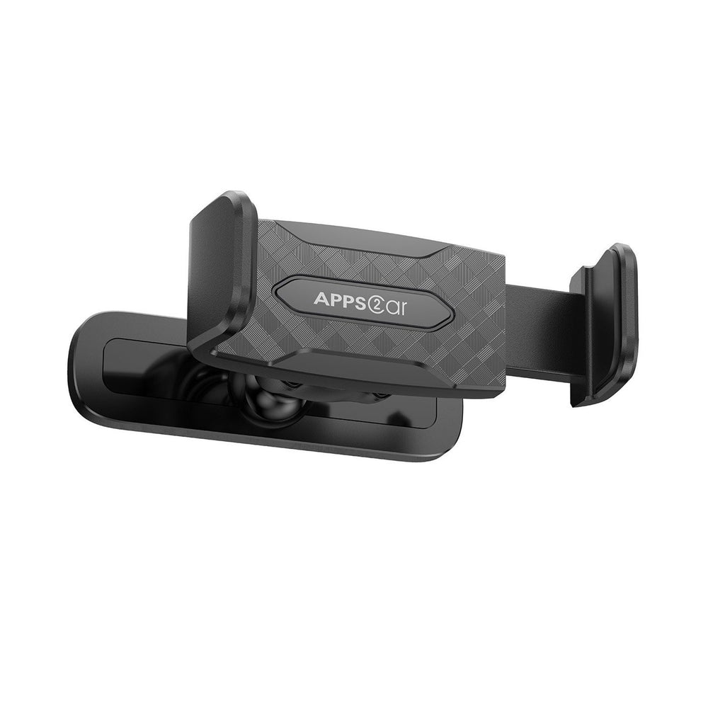 A2C Universal Magnetic Phone Holder Mount for Gym, Golf Cart, Streaming - Black