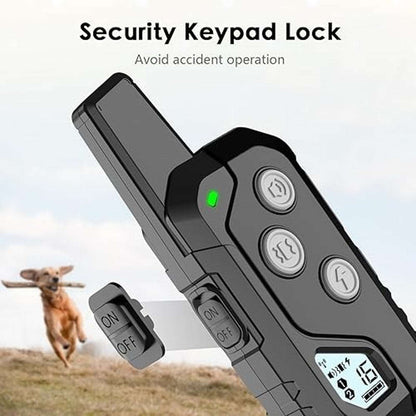 Dog Shock Training Collar, IP67 Waterproof w/ Remote, 3 Training Modes, Long Ran