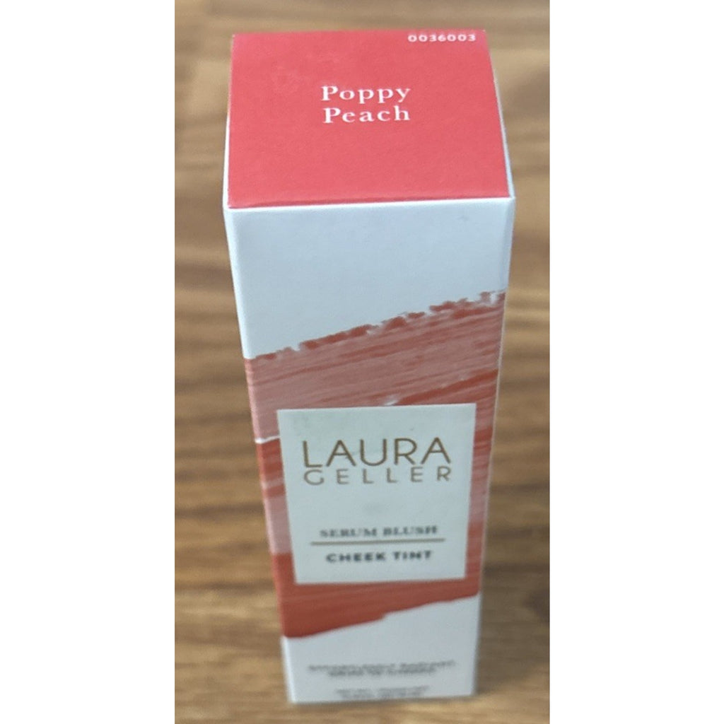 Laura Geller Serum Blush Weightless Cheek Tint (Poppy Peach) 0.34oz / 10ml New