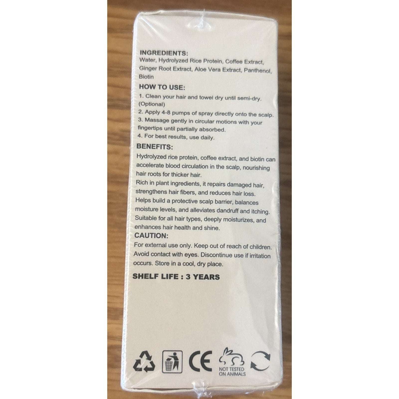 3-Pack Zephta H-Regrow 2.0 Rice Nutri Spray - Exp. 07/05/2028 NEW/Sealed