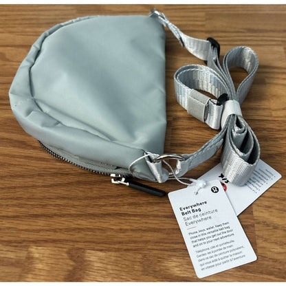 Lululemon ALL NIGHT FESTIVAL BAG 2L Micro Everywhere Belt Bag Foldover in Gray