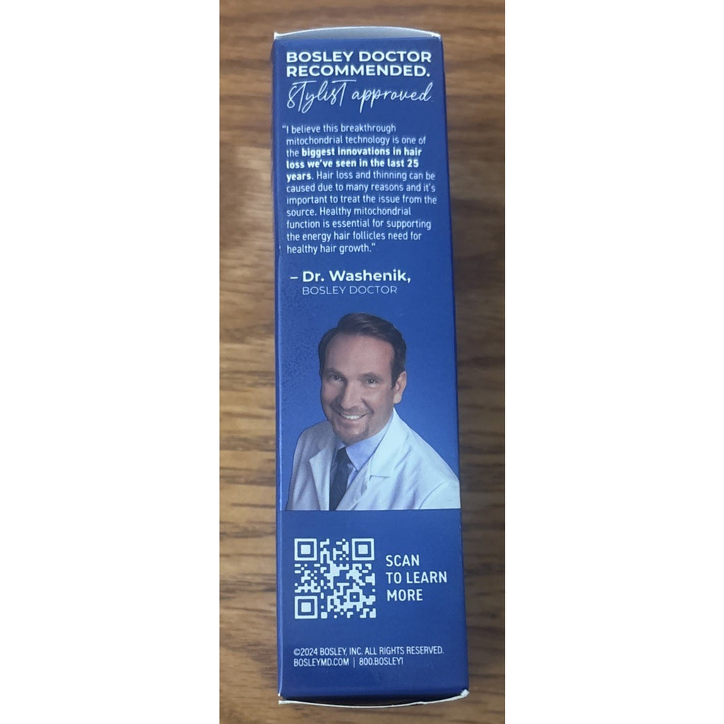 2x BosleyMD Revive + Densifying Hair Regrowth Serum for Men - 2 Month Supply NEW