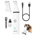 oneisall Dog Paw Trimmer, Cordless Rechargeable Paw Trimmer w Double Blades NEW