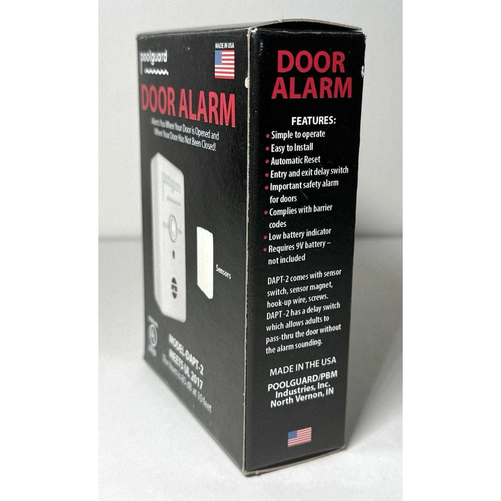 Poolguard DAPT-2 Swimming Pool Child Safety Door Alarm for House UL 2017