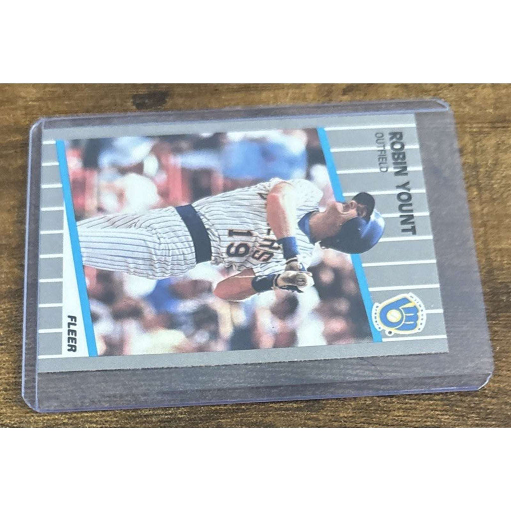 1989 FLEER #200 ROBIN YOUNT - BREWERS - From Pack to Sleeve - MLB Baseball
