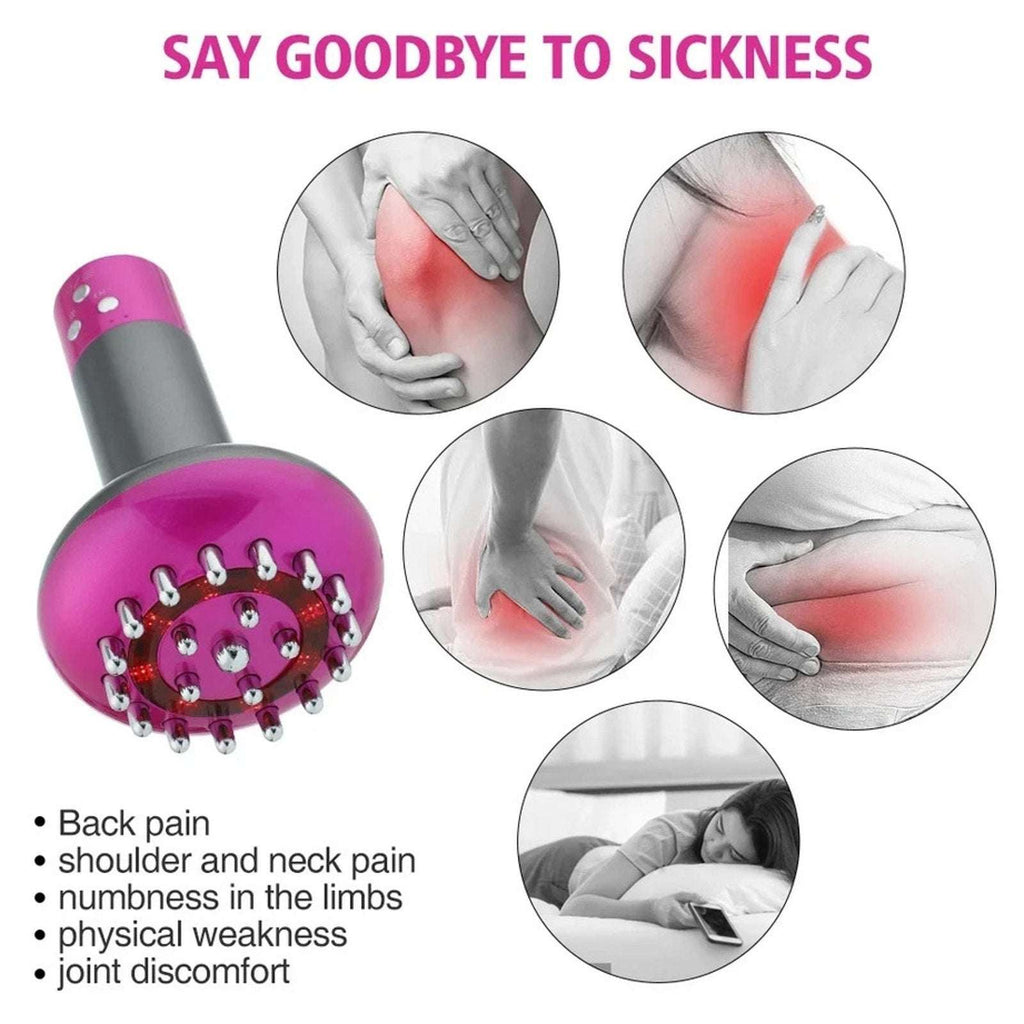 Body Sculpting Red Light Lymphatic Drainage Anti Cellulite 6Speed Massager +Heat