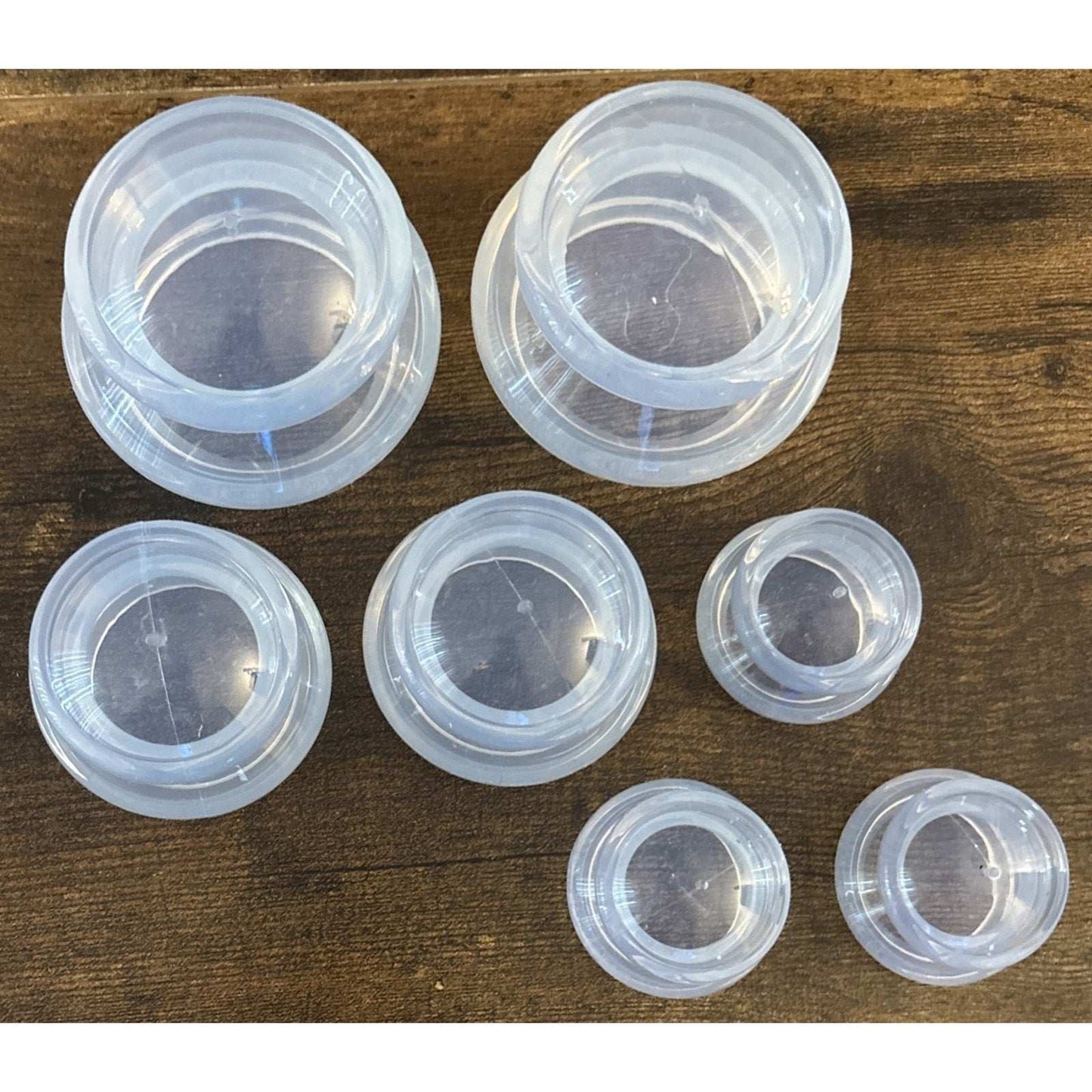 ELERA 7Pc Silicone Cupping Therapy Set, Chinese Massage for Cellulite Reduction