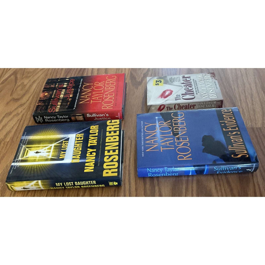 Lot of 4 Nancy Taylor Rosenberg Novels 3HC & 1 PB My Lost Daughter, Sullivan's