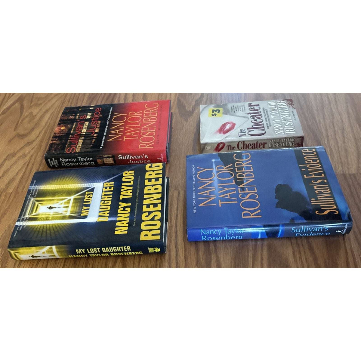 Lot of 4 Nancy Taylor Rosenberg Novels 3HC & 1 PB My Lost Daughter, Sullivan's