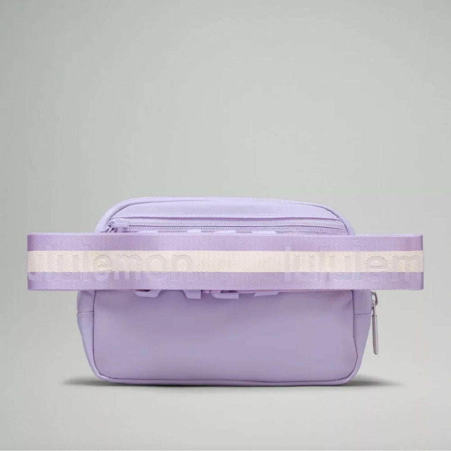 NWT Lululemon Everywhere Wordmark Crossbody Belt Bag 1L - Lilac Purple/Silver
