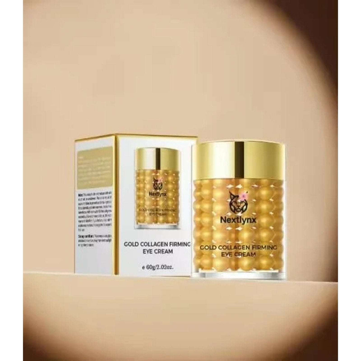 Anti-Aging Gold Collagen Firming Eye Cream For Dark Circles, Wrinkles, Puffiness