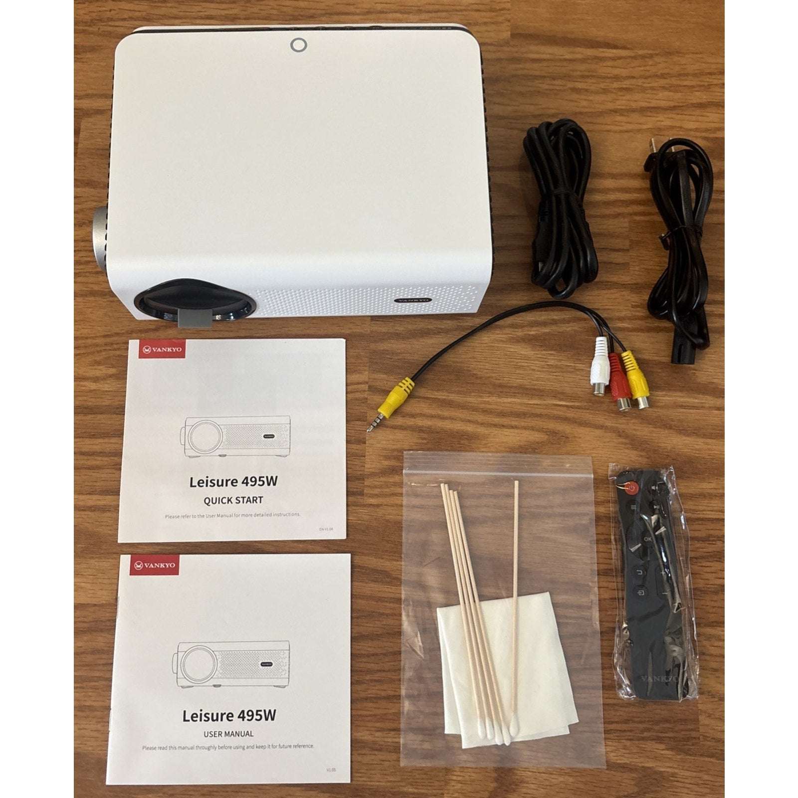 VANKYO Leisure 495W Native 1080P Projector Full HD 5G WiFi Video Bluetooth Dolby