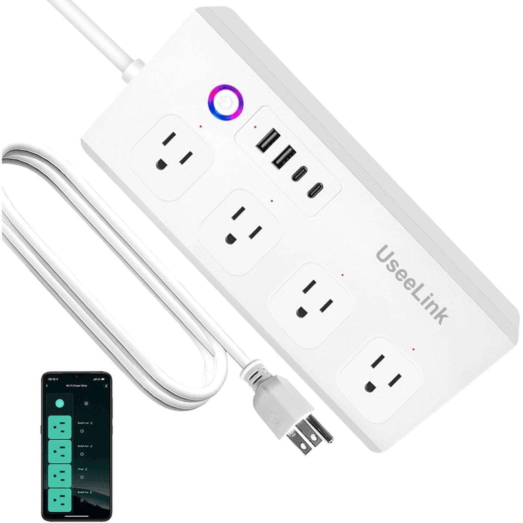 Matter Power Strip Surge Protector, USB C 20W, APP Control Alexa, Apple, SmartTh