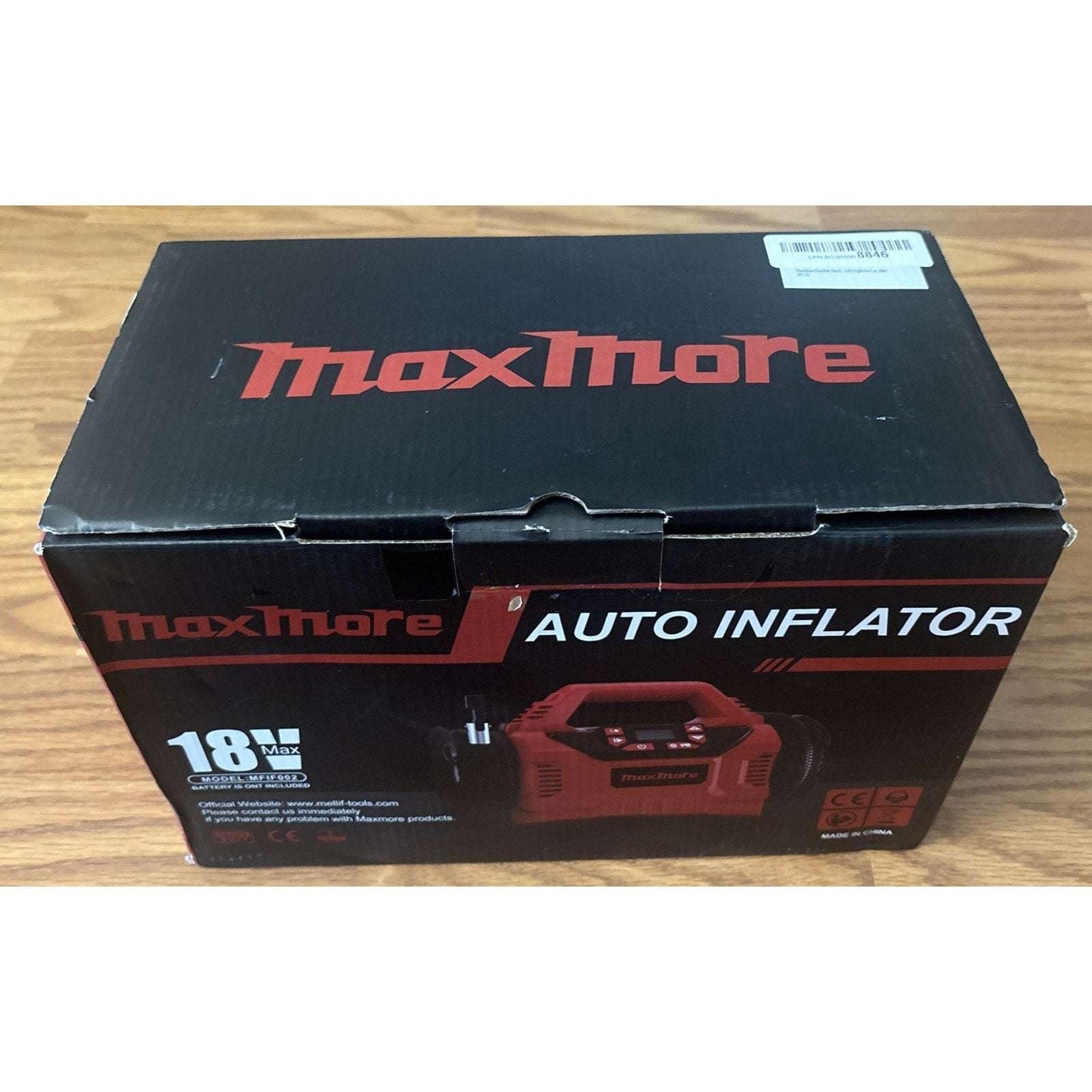 160PSI Portable Tire Inflator/Deflator Compatible with Milwaukee 18V Battery